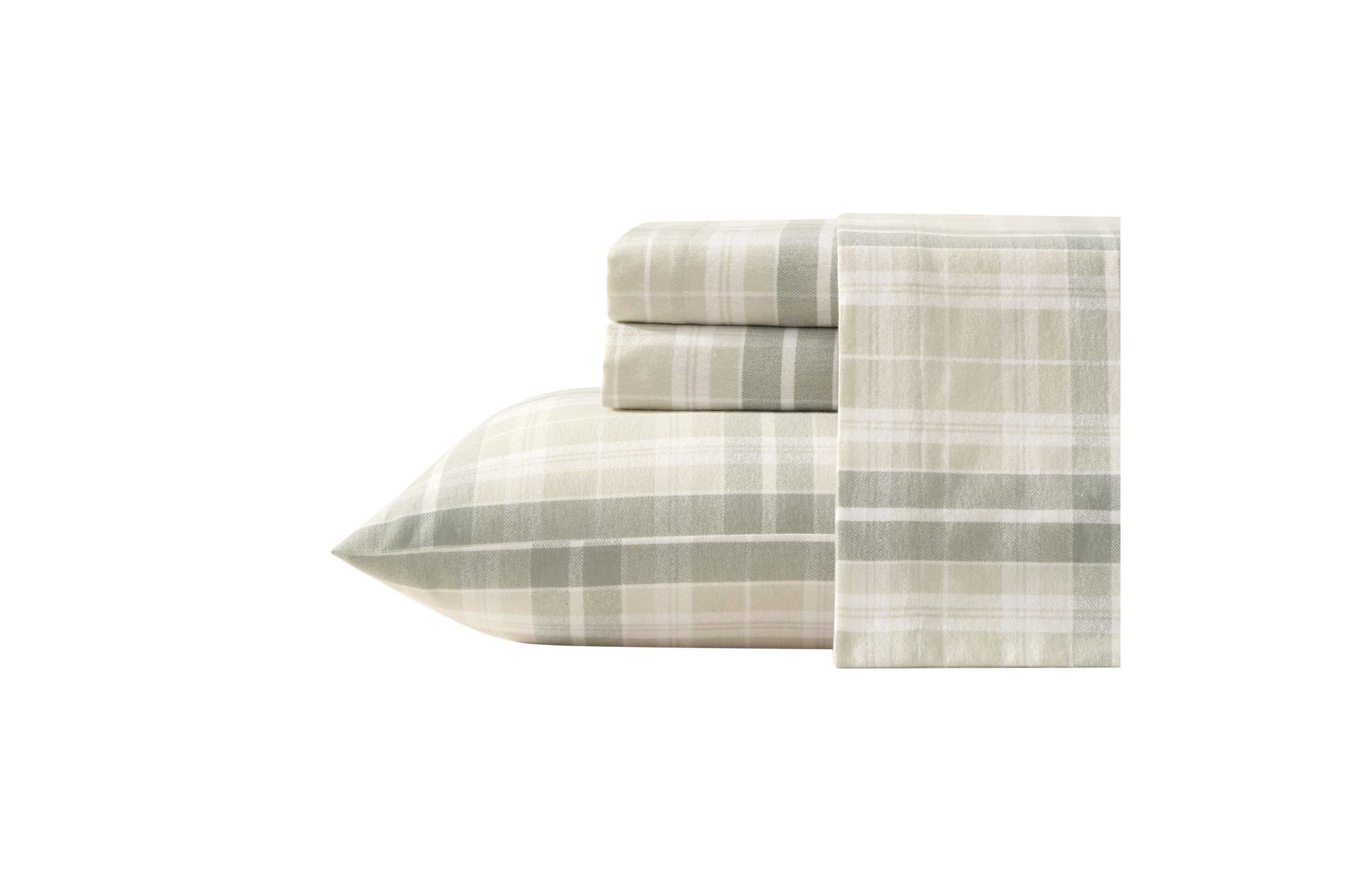 Mulholland Plaid Cotton Flannel Sheet Set