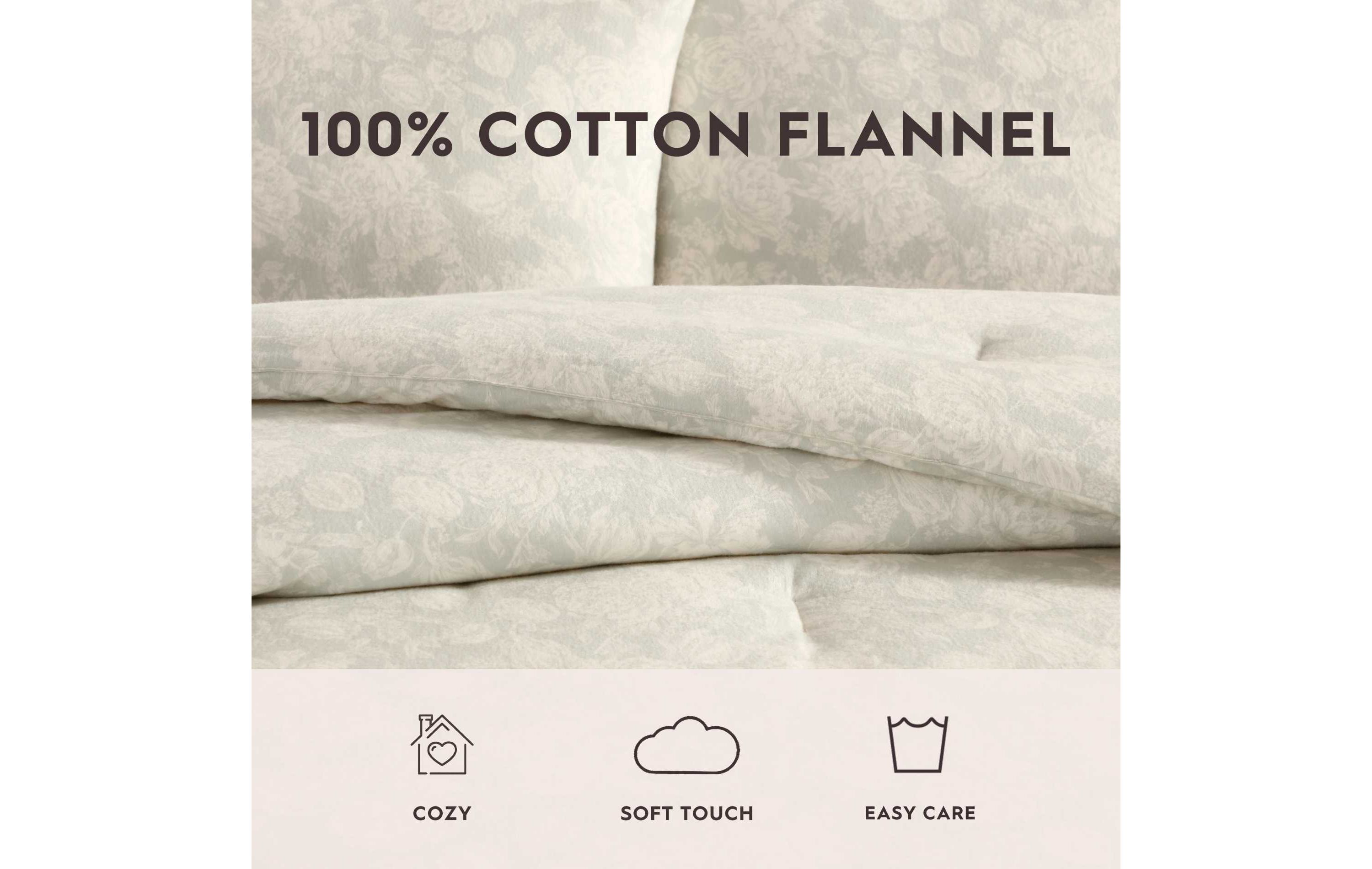 Meredith Cotton Flannel Comforter Set