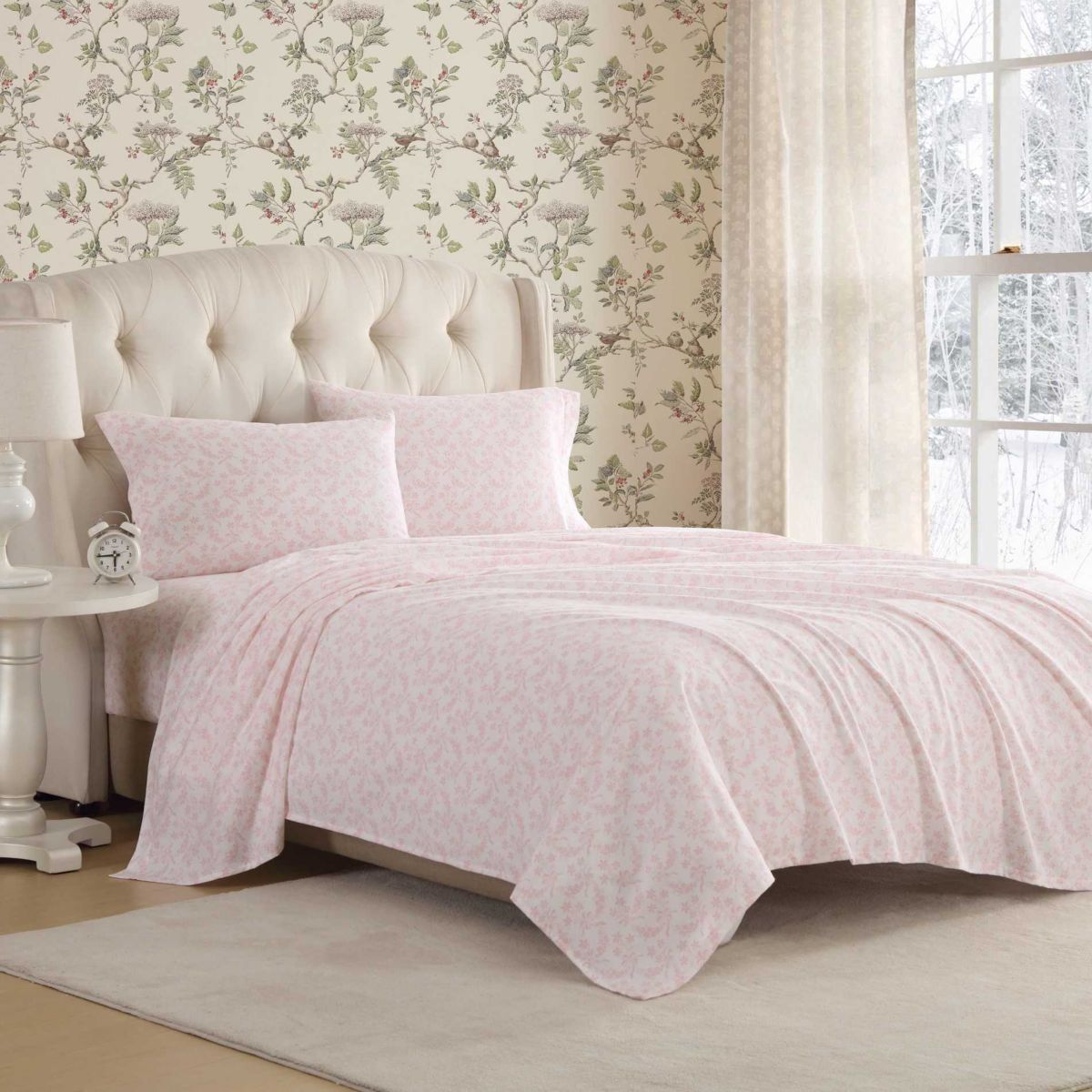 Antoinette Cotton Flannel Sheet Set