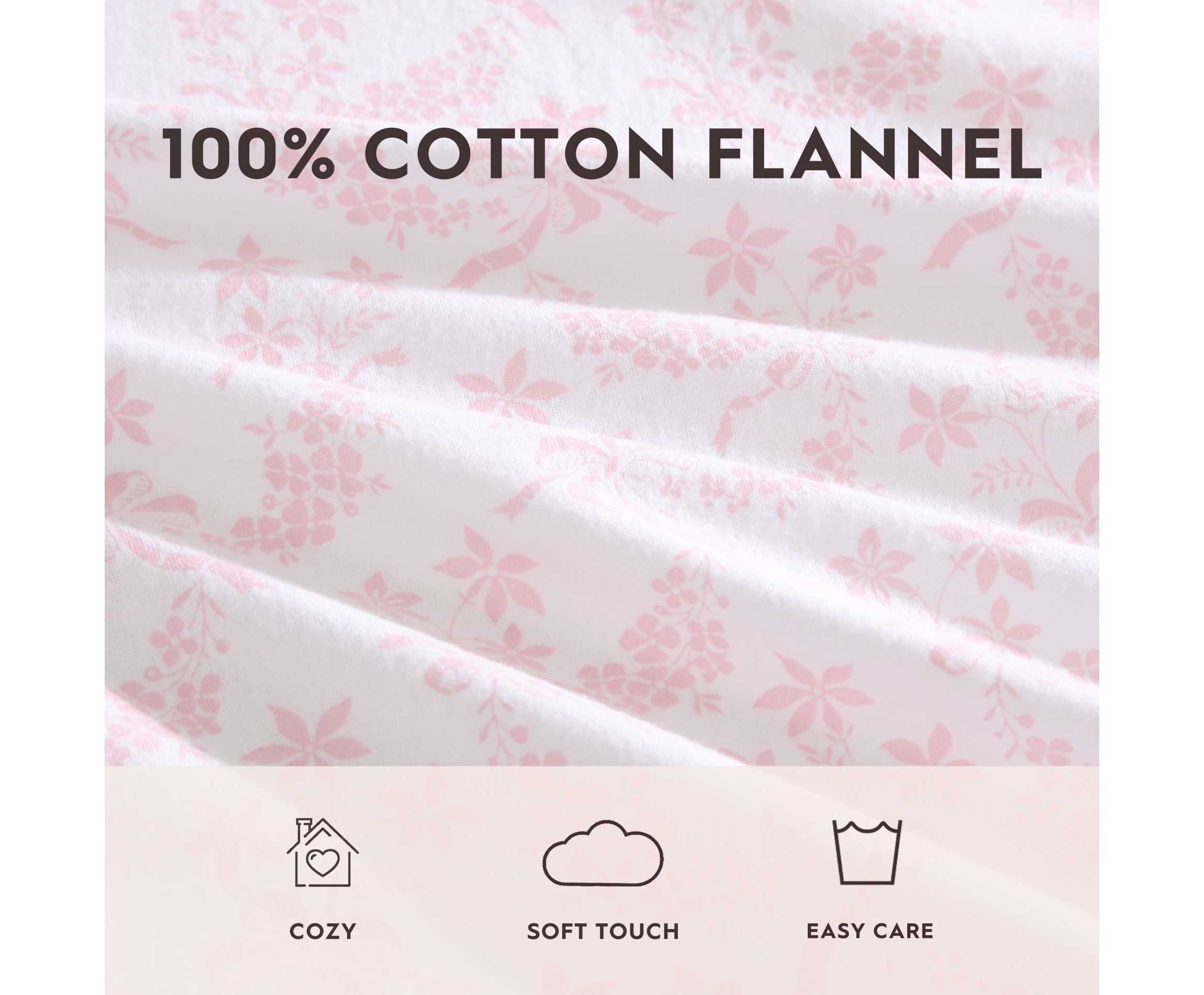 Antoinette Cotton Flannel Sheet Set