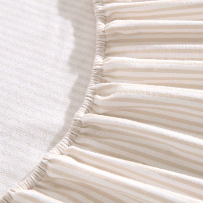 Oxfordshire Stripe Cotton Flannel Sheet Set
