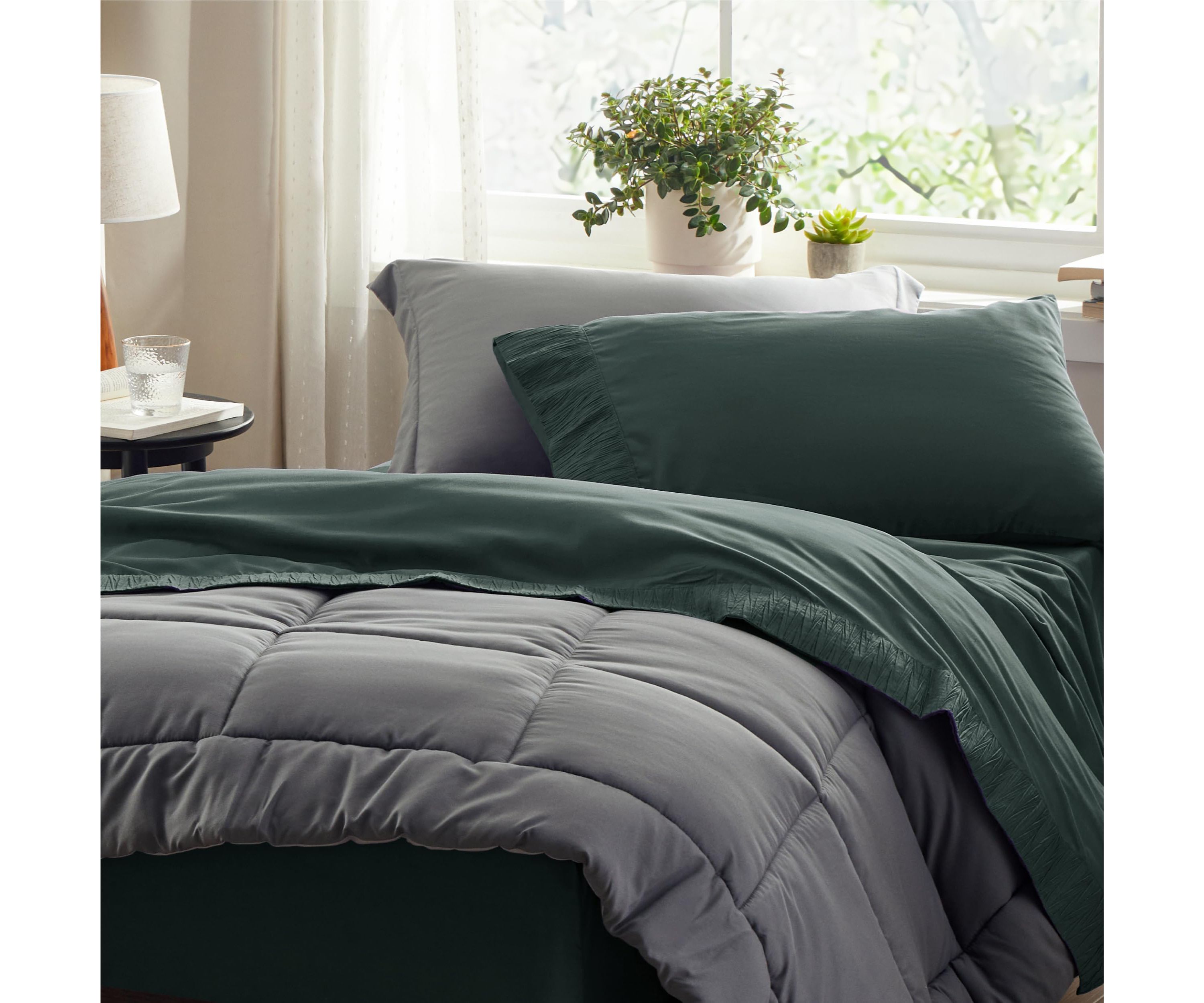 Hotel Luxury Embellished Hem Sheet Set