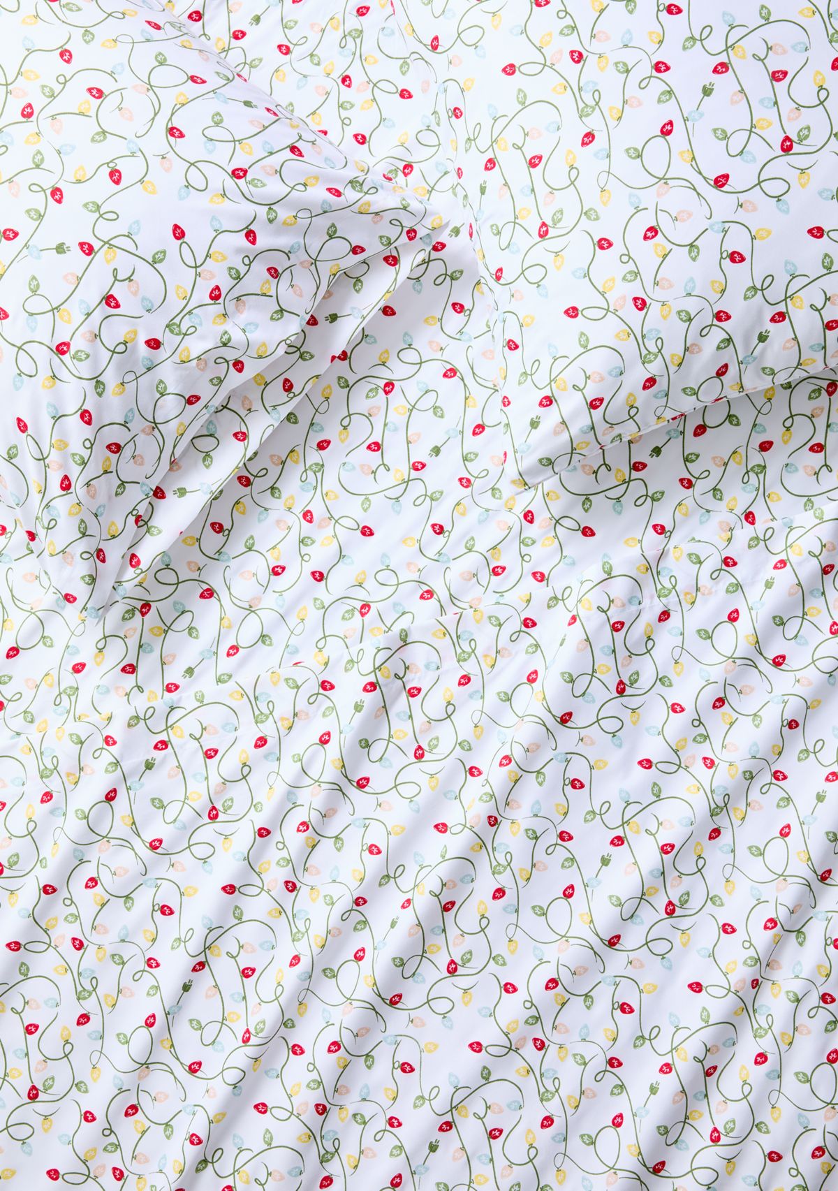 Christmas Lights Print Sheet Set