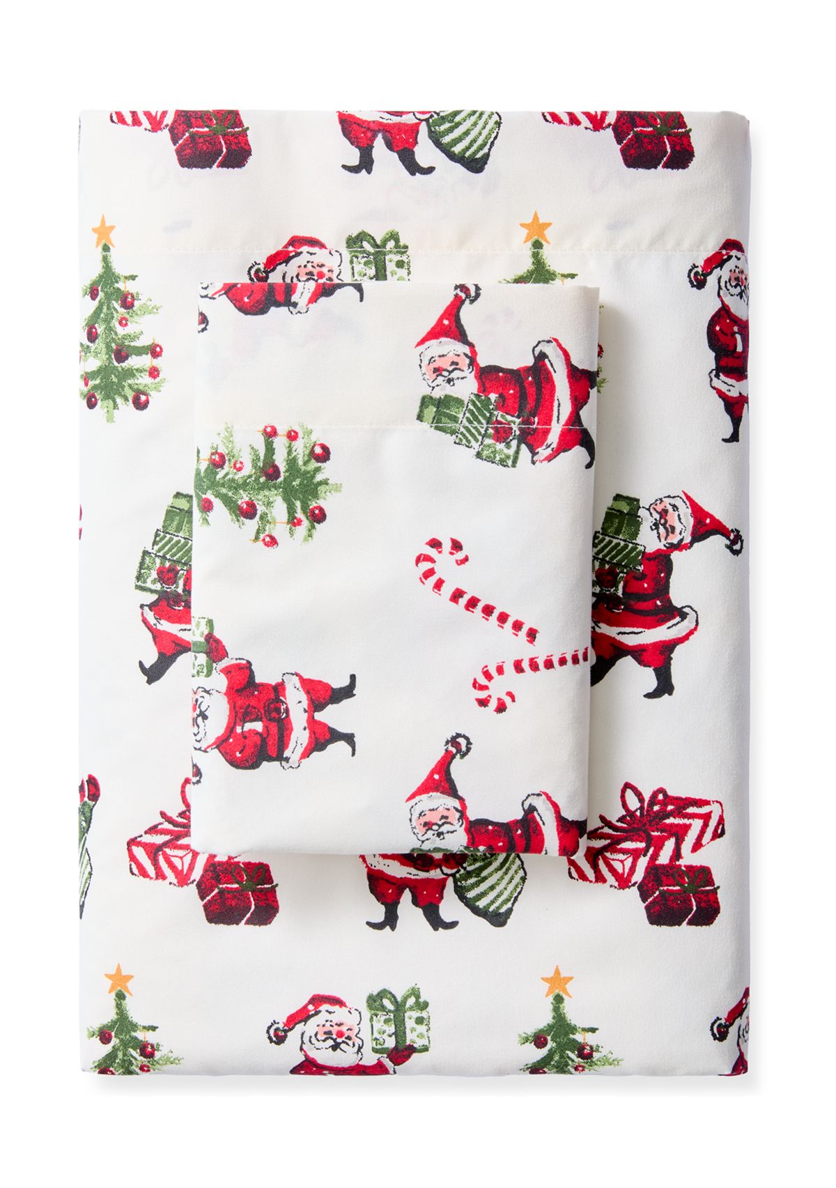Christmas Santa Print Sheet Set