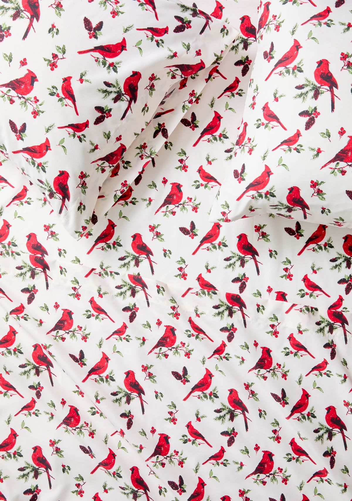Christmas Cardinal Print Sheet Set