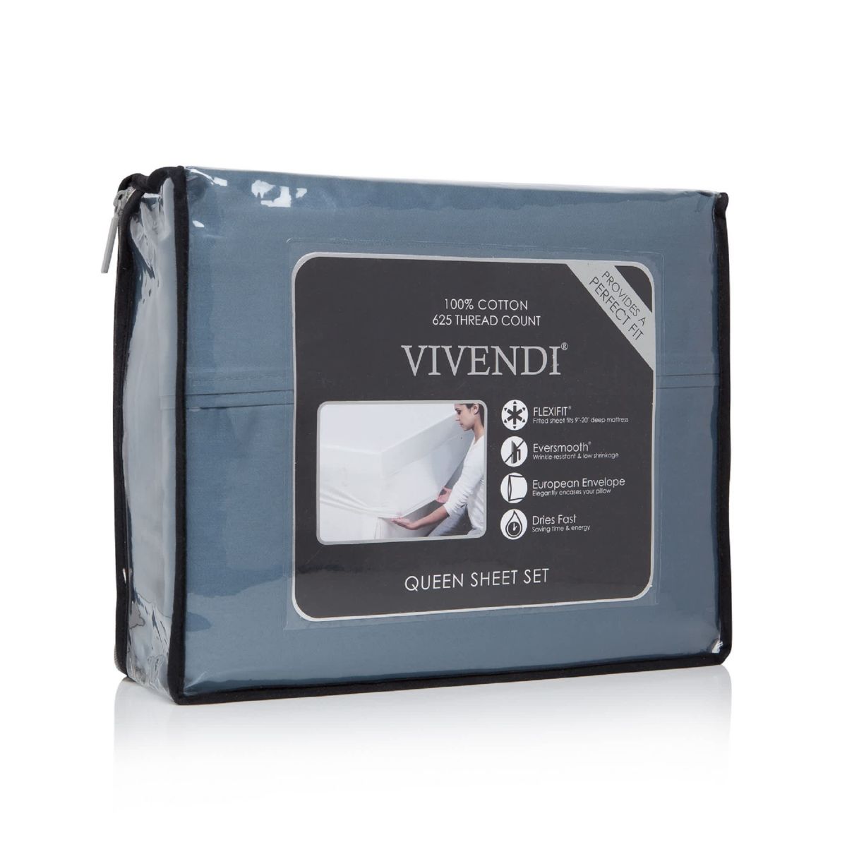 Vivendi 625 Thread Count Cotton Sheet Sets