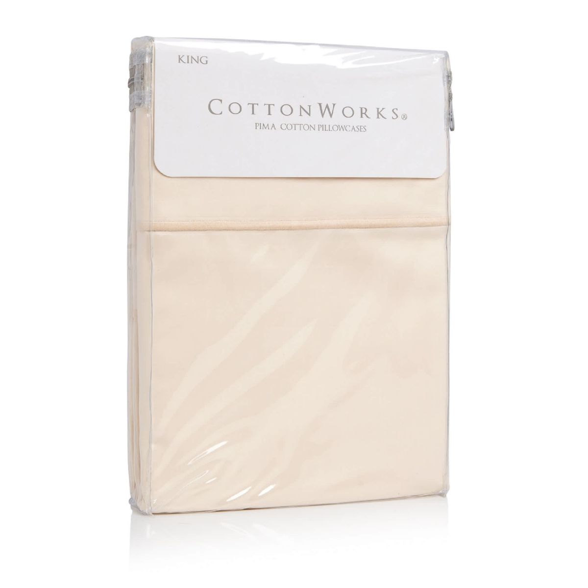 CottonWorks 1000 Thread Count Pima Cotton Pillowcases