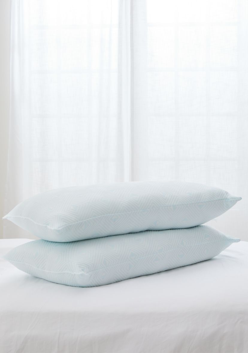 Set of 2 Cool Zen Bamboo Pillows