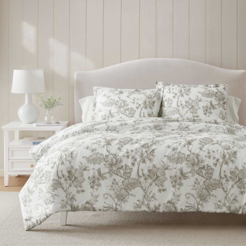 Avery Floral Cotton Duvet Set