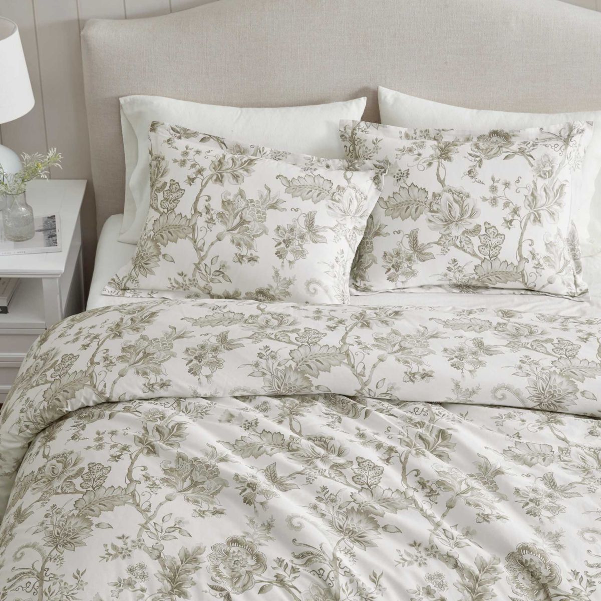 Avery Floral Cotton Duvet Set