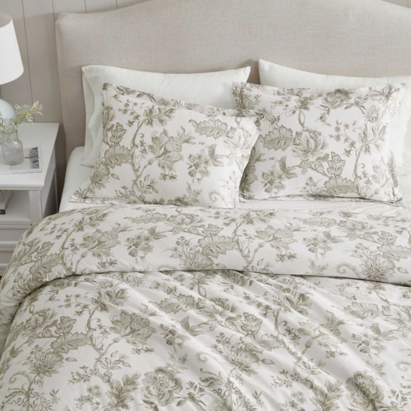 Avery Floral Cotton Duvet Set