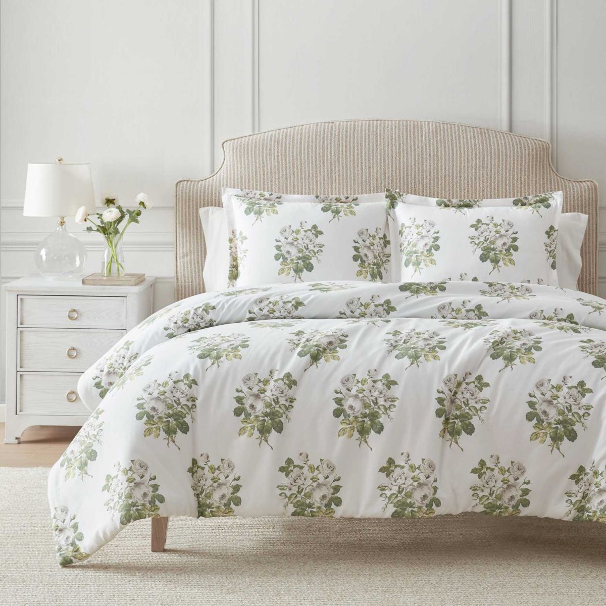 Eloise Floral Cotton Comforter Set