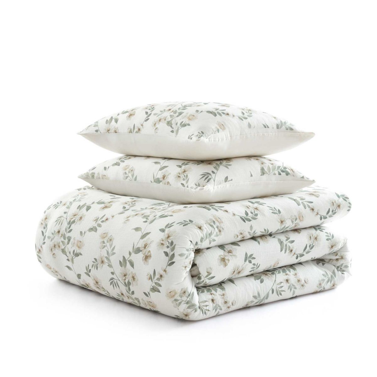 Hazel Floral Cotton Comforter Set