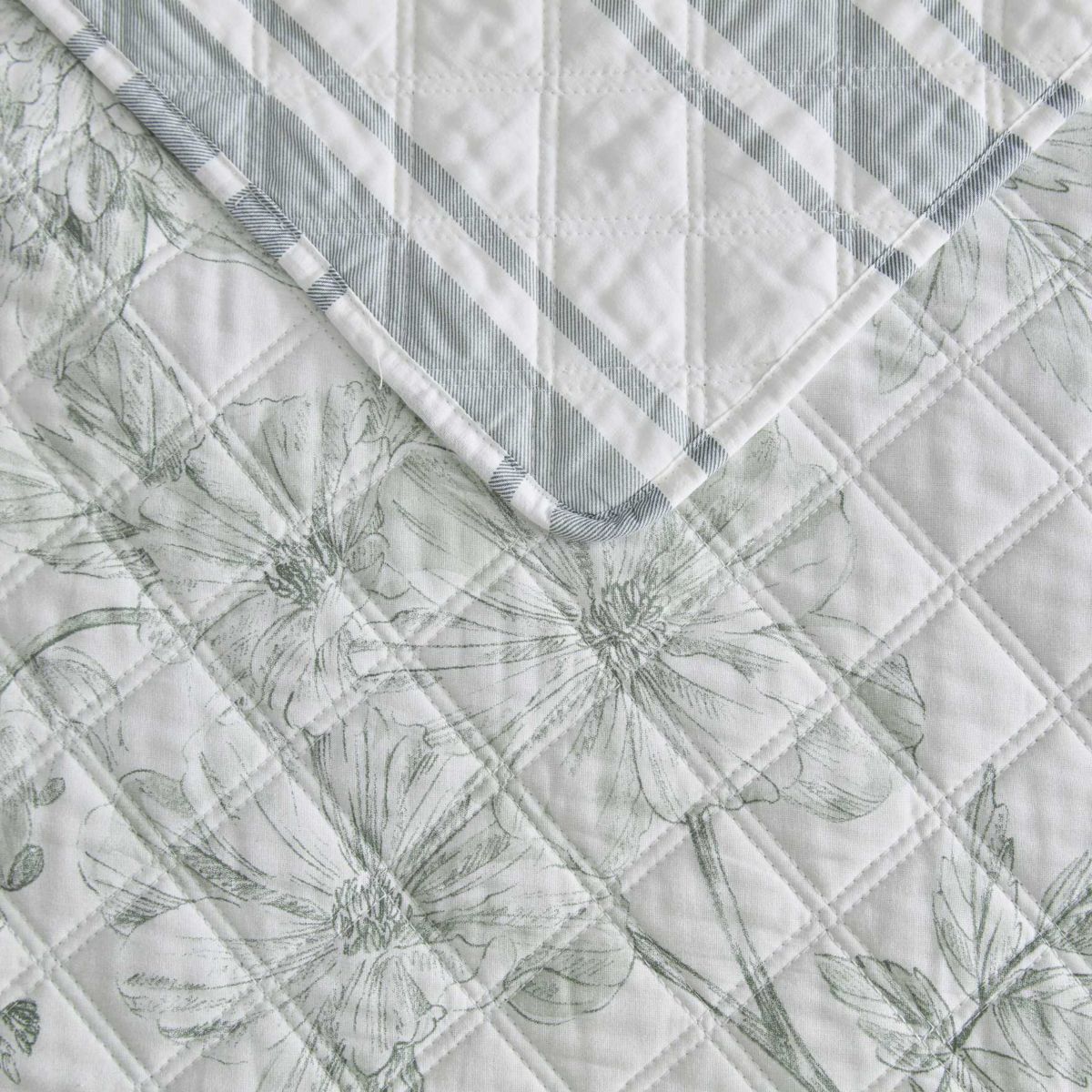 Vine Flora Cotton Throw