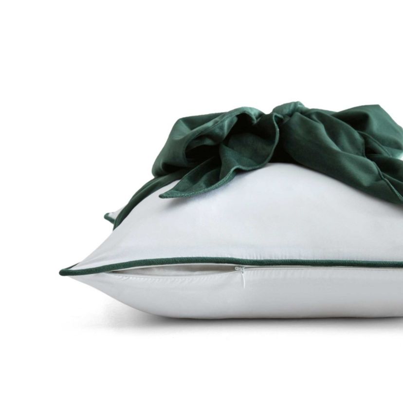 Bedford Bow Pillow Microfiber Decorative Pillow