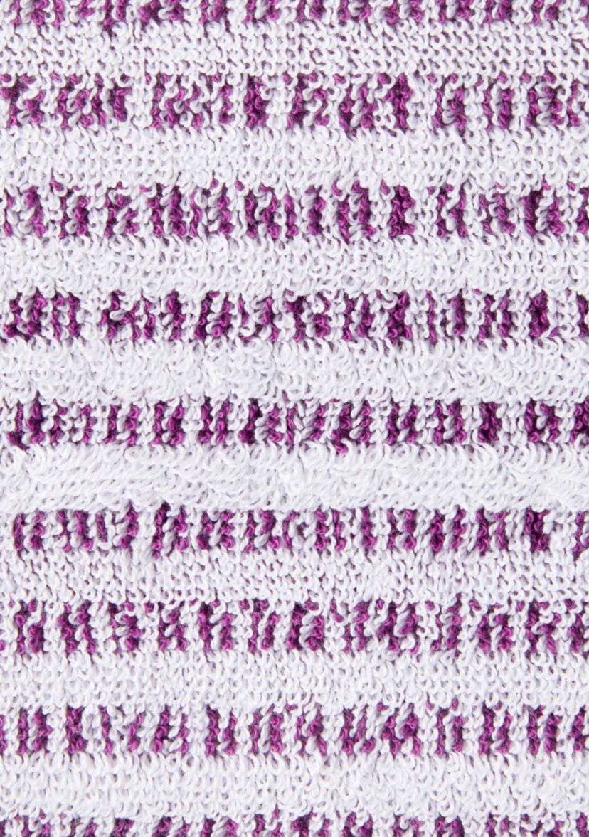 TOWN & COUNTRY LIVING 6-Piece Striped Reversible Terry Brights Ocean Blue Bath Set