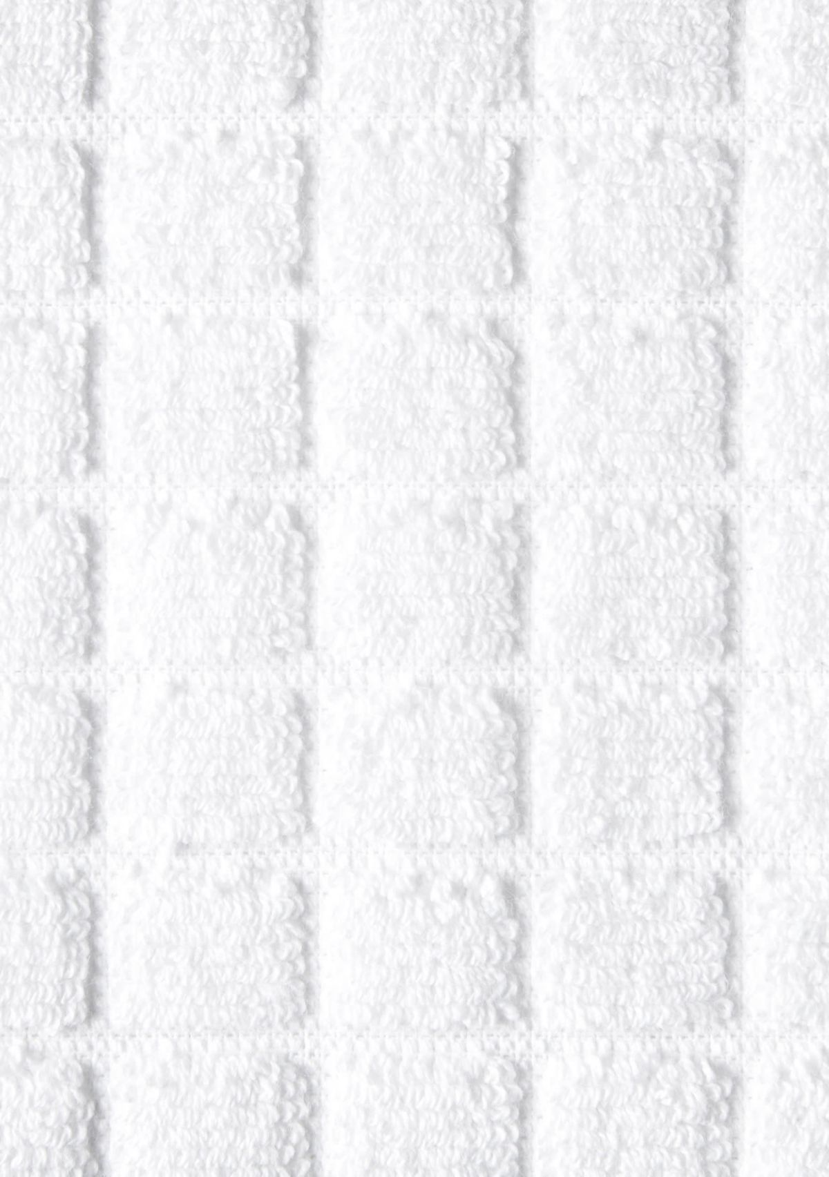 TOWN & COUNTRY LIVING 4-Piece Textured Windowpane Aqua Blue Bath Towel Set