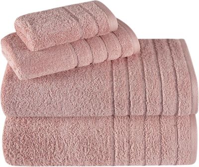 Towels Beyond Barnum 4 Pc Towel Set:Chocolate / Dark Brown