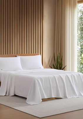 Lacoste Solid Percale Sheet Set