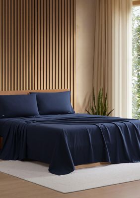 Lacoste Solid Percale Sheet Set