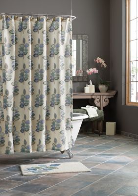 Croscill Mosaic Leaves Shower Curtain | belk