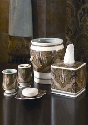 Croscill Bath Accessories - Elegant Luxury Bathroom Decorations