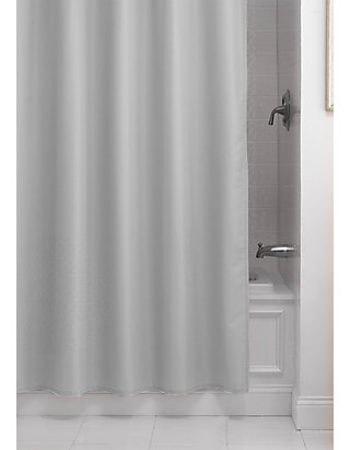 Excell Dobby Gray Fabric Curtain Belk, Excell Shower Curtain Liner With Suction Cups
