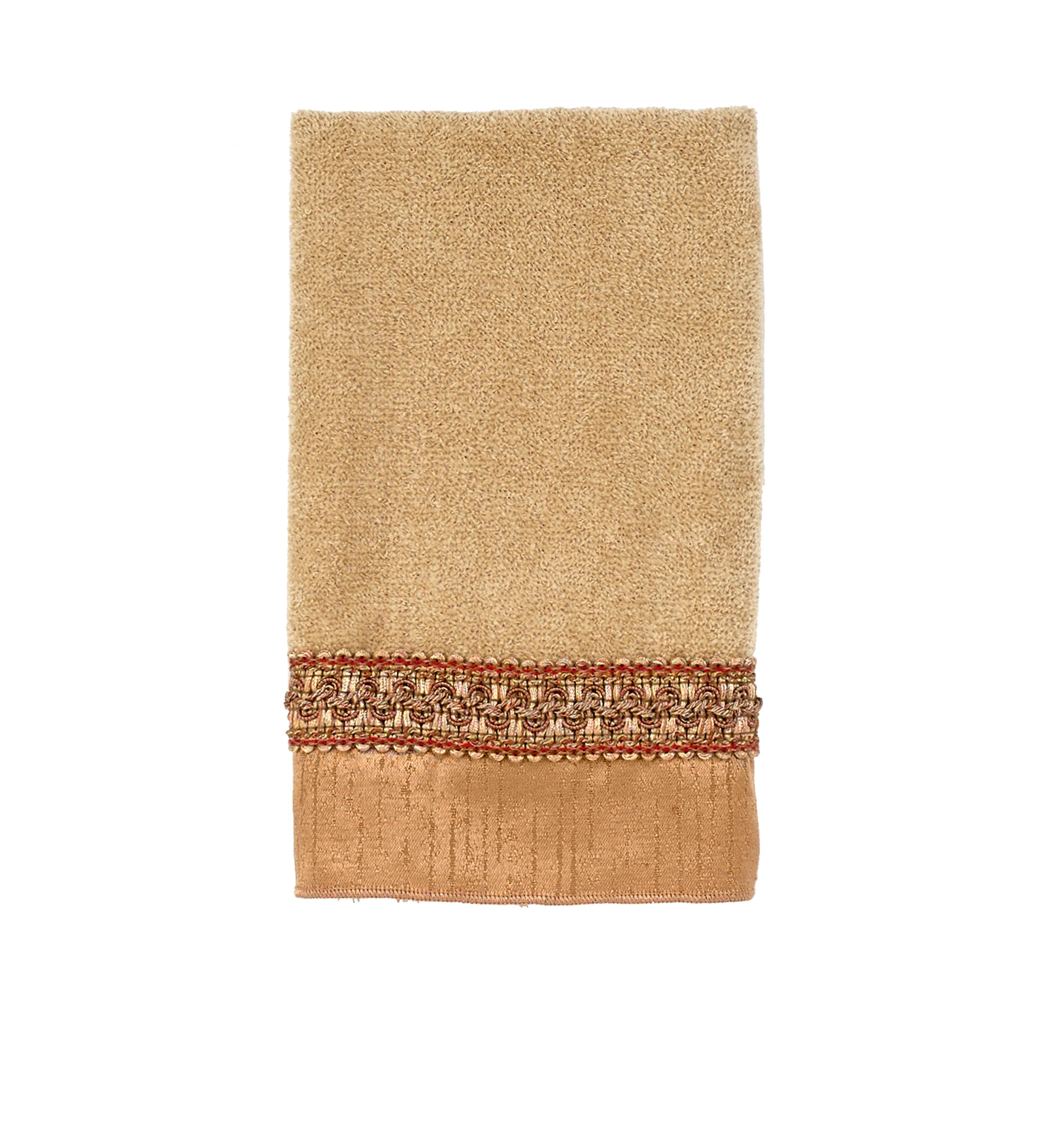 Braided Cuff Rattan Fingertip Towel
