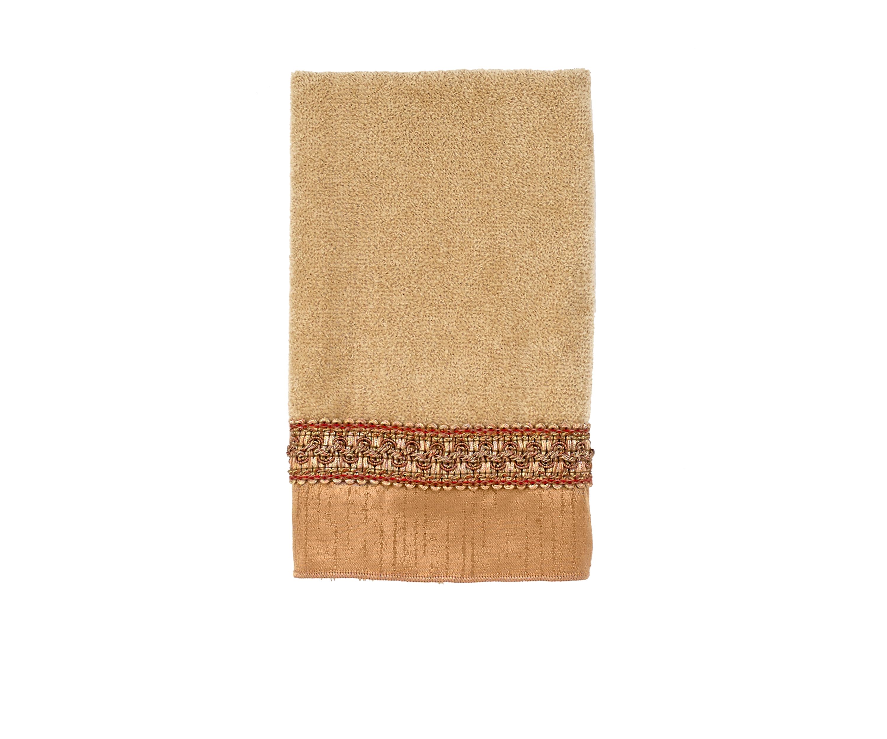 Braided Cuff Rattan Fingertip Towel