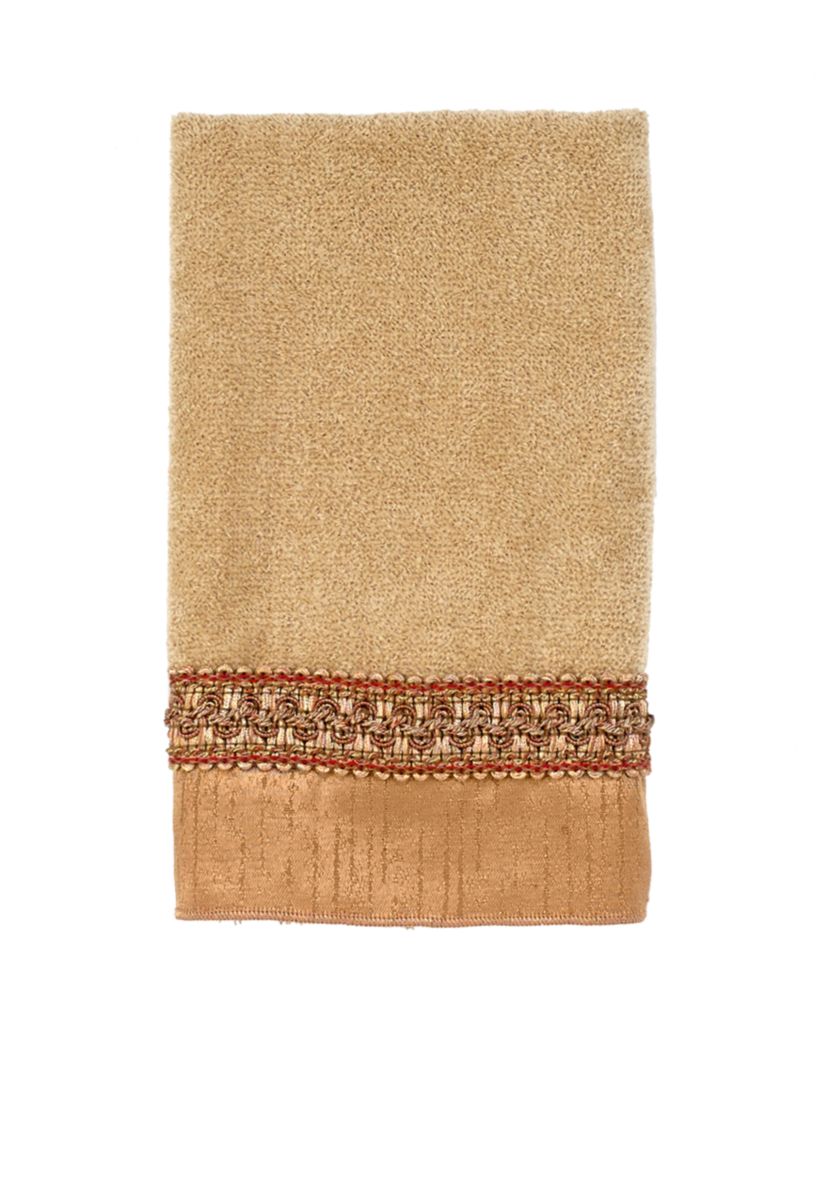 Braided Cuff Rattan Fingertip Towel