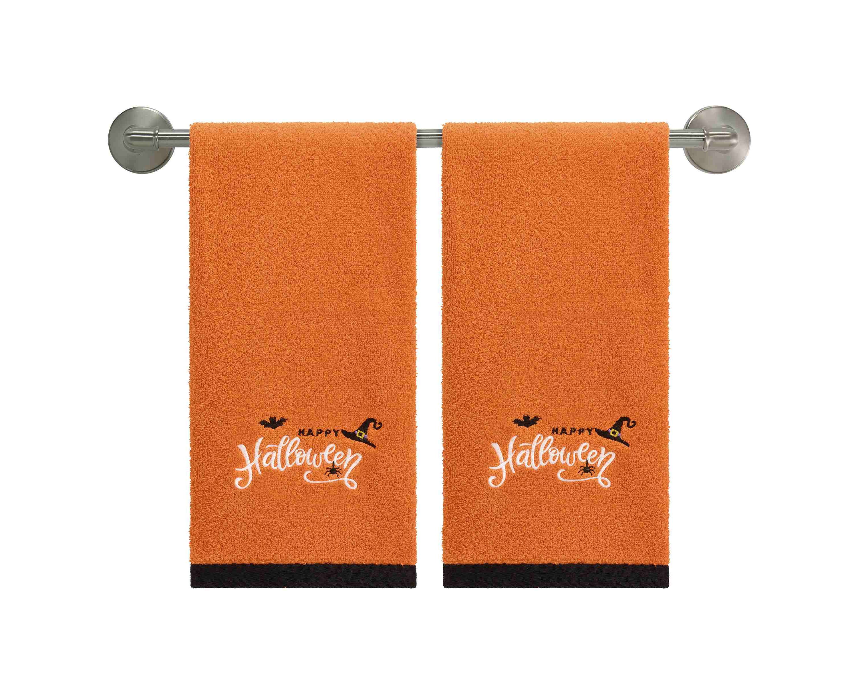Happy Halloween Icons 2-pc. Hand Towel
