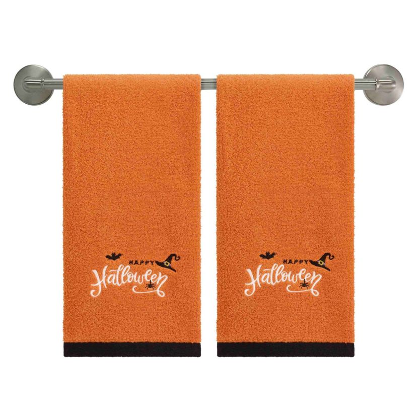 Happy Halloween Icons 2-pc. Hand Towel
