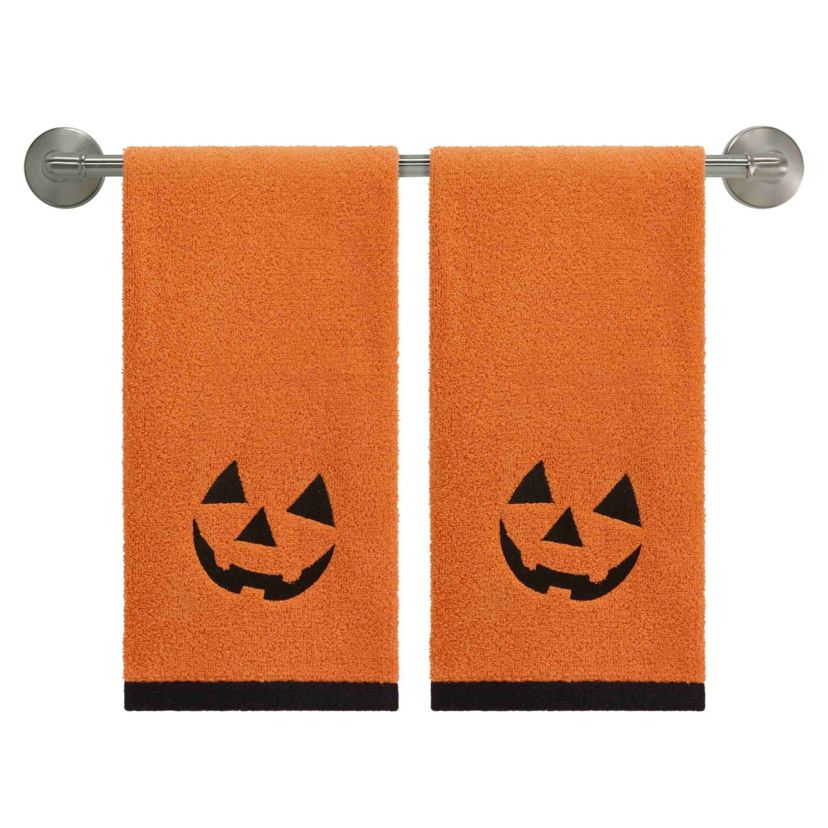 Jack-o-Lantern 2-pc. Hand Towel