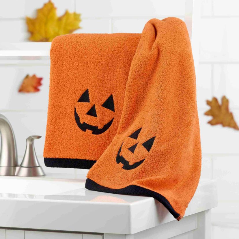 Jack-o-Lantern 2-pc. Hand Towel