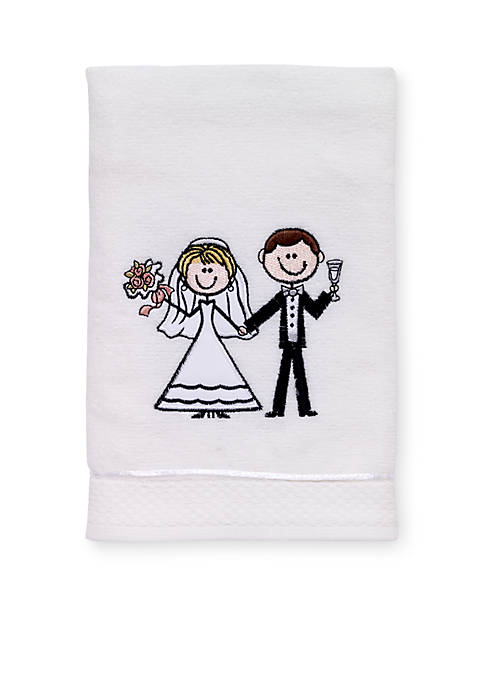 Bride & Groom Hand Towel