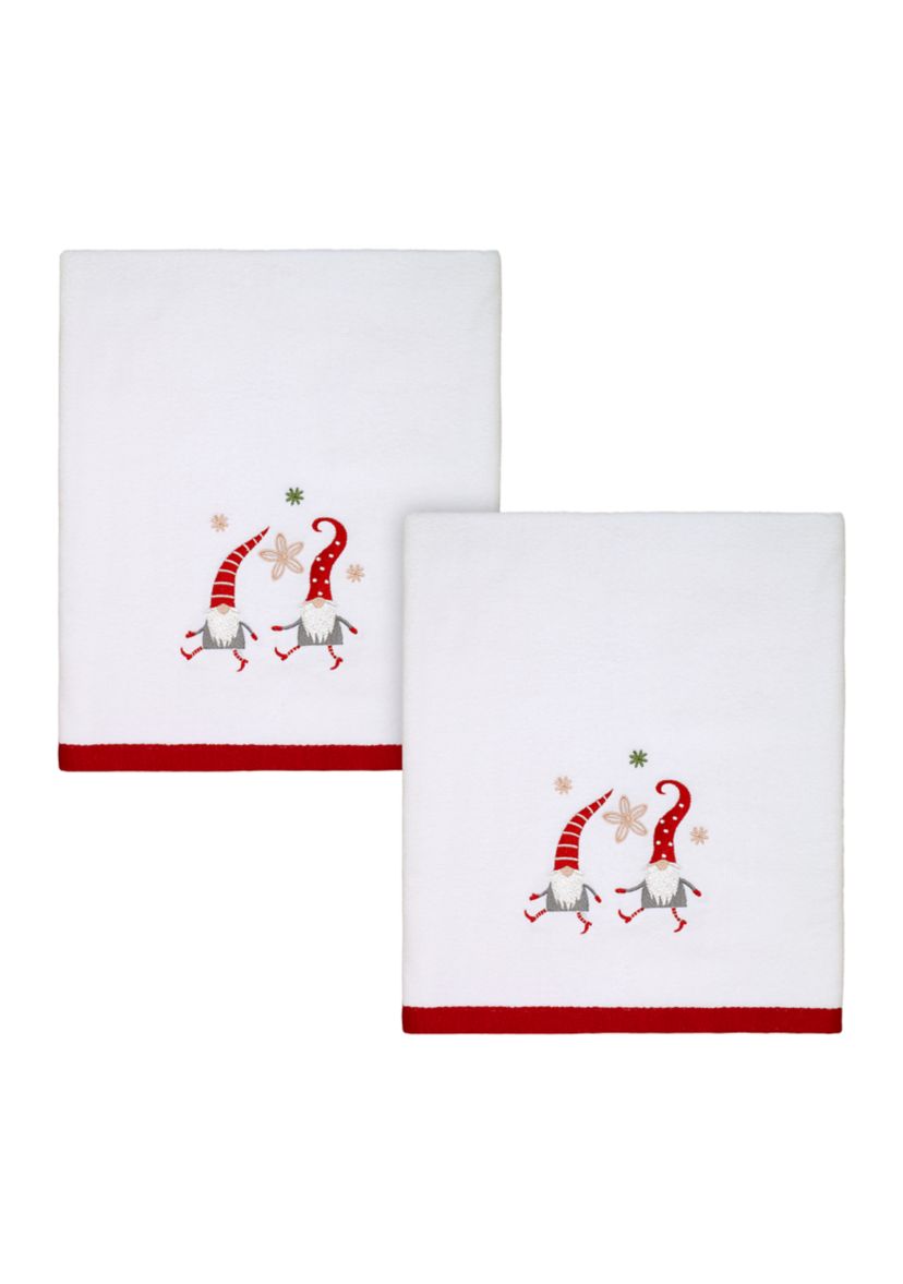 Gnome Walk 2 Bath Towel Set