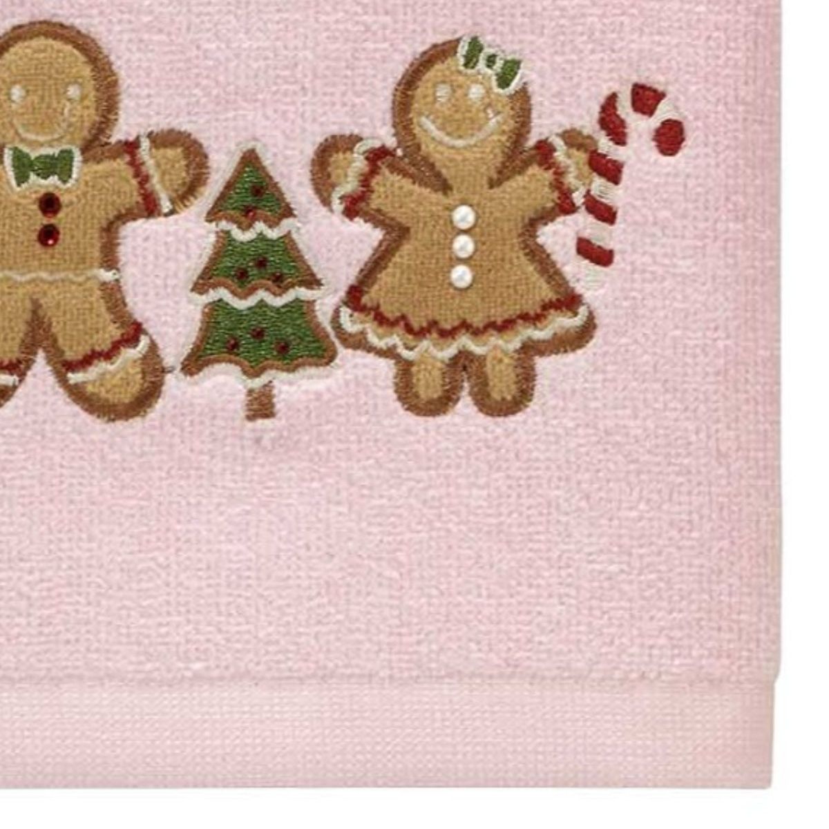 Gingerbread People 2-Pack Hand Towel Set