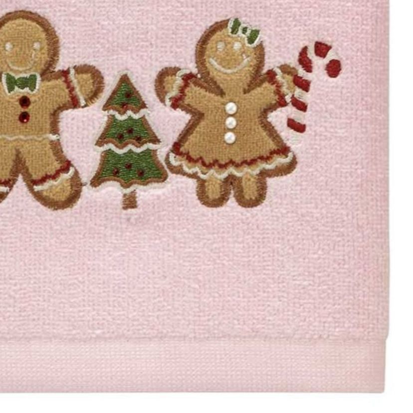 Gingerbread People 2-Pack Hand Towel Set