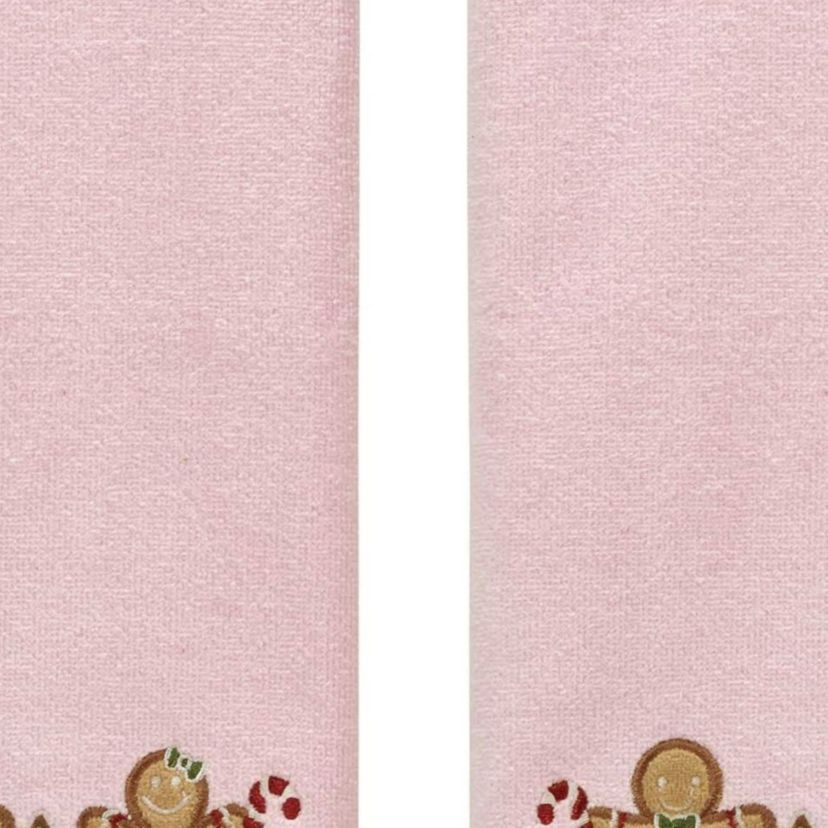Gingerbread People 2-Pack Hand Towel Set