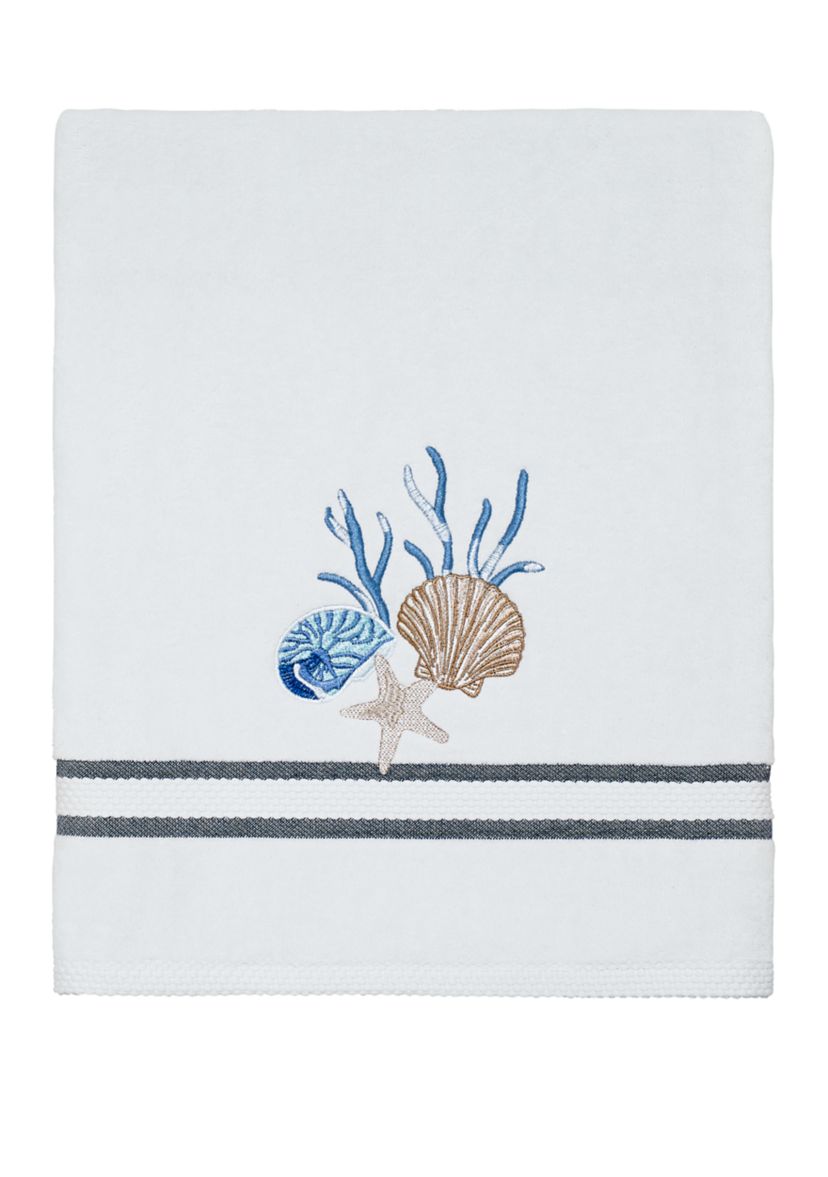 27 in x 50 in Blue Lagoon Bath Towel