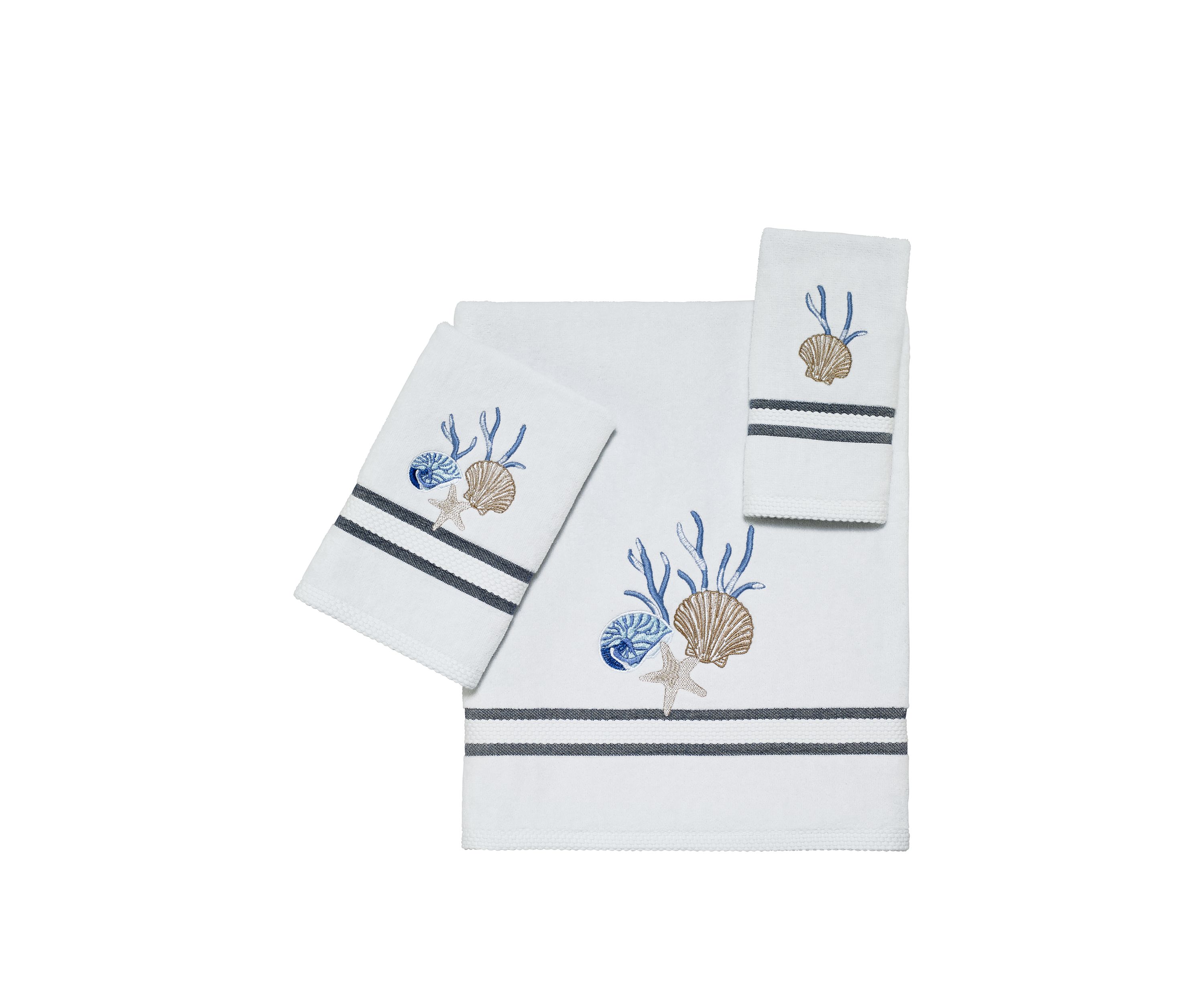 27 in x 50 in Blue Lagoon Bath Towel