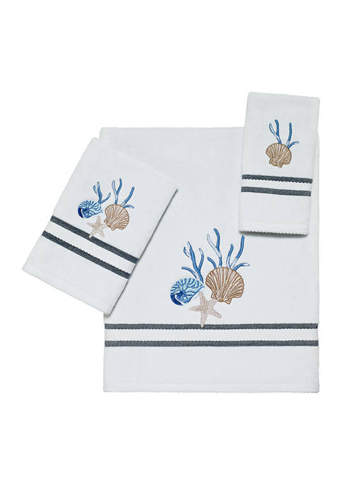 Jonathan Adler Blue Lagoon 3 Piece Towel Set