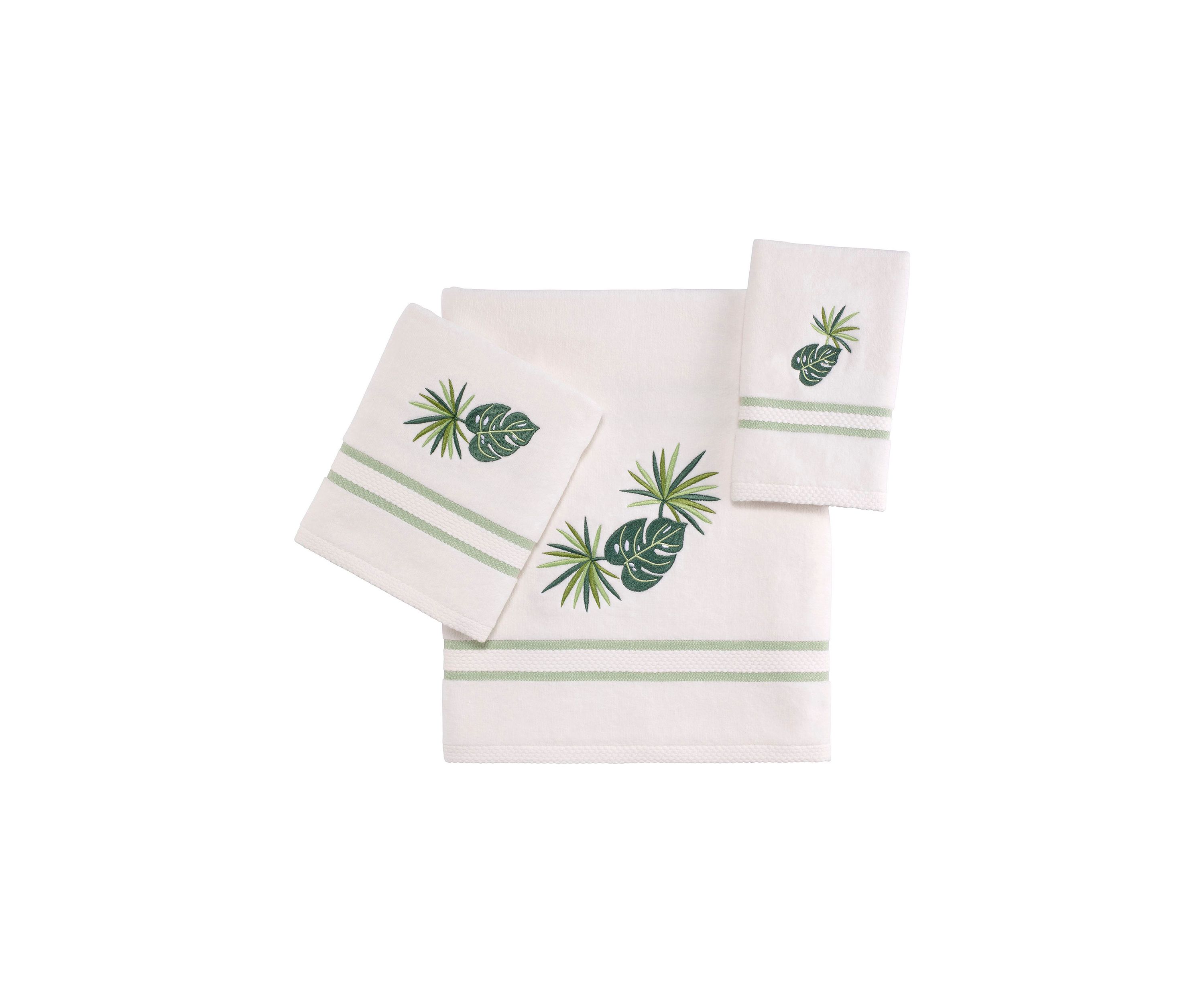Viva Palm 3pc Towel Set