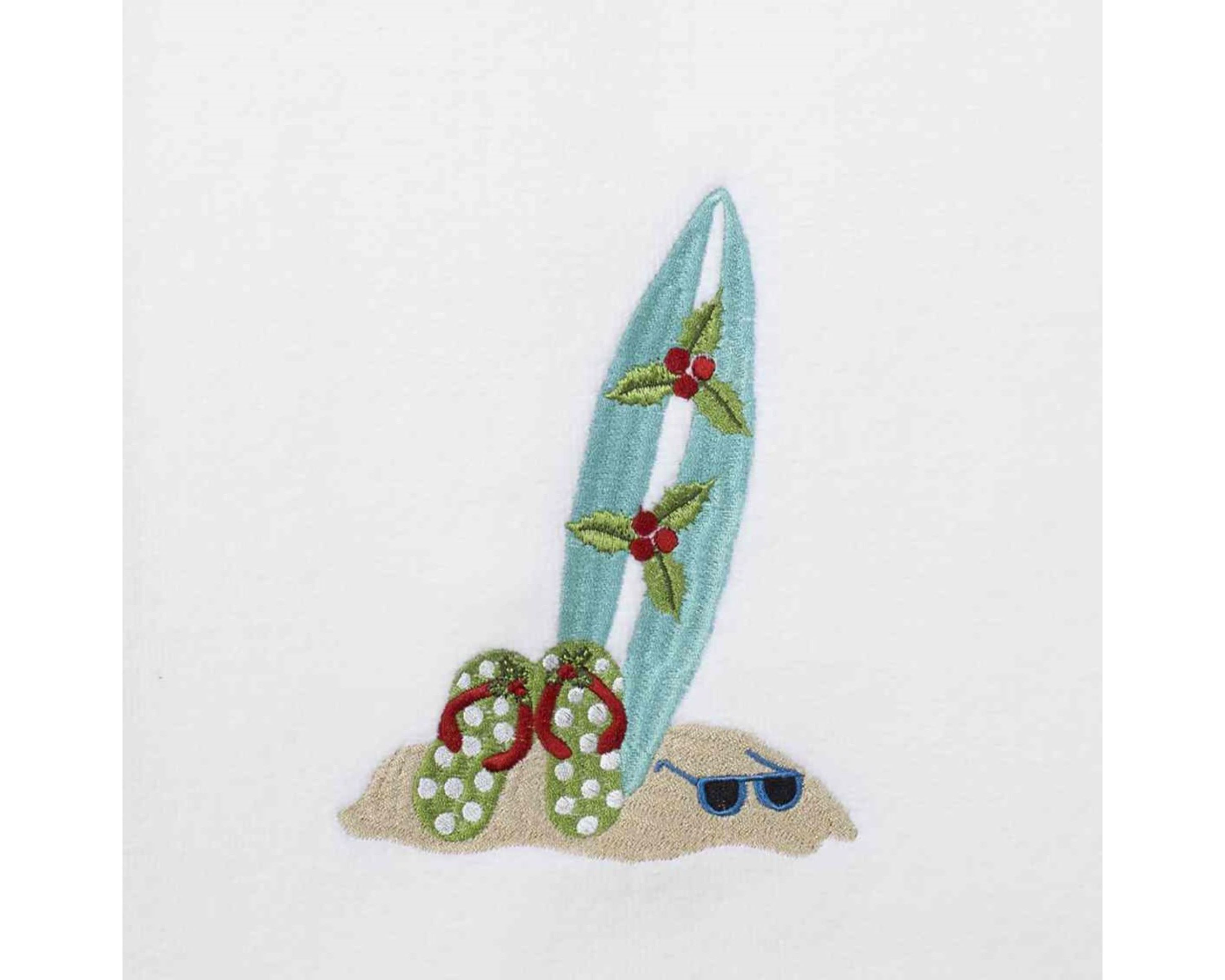Flamingo Jingle 2-pc. Bath Towel