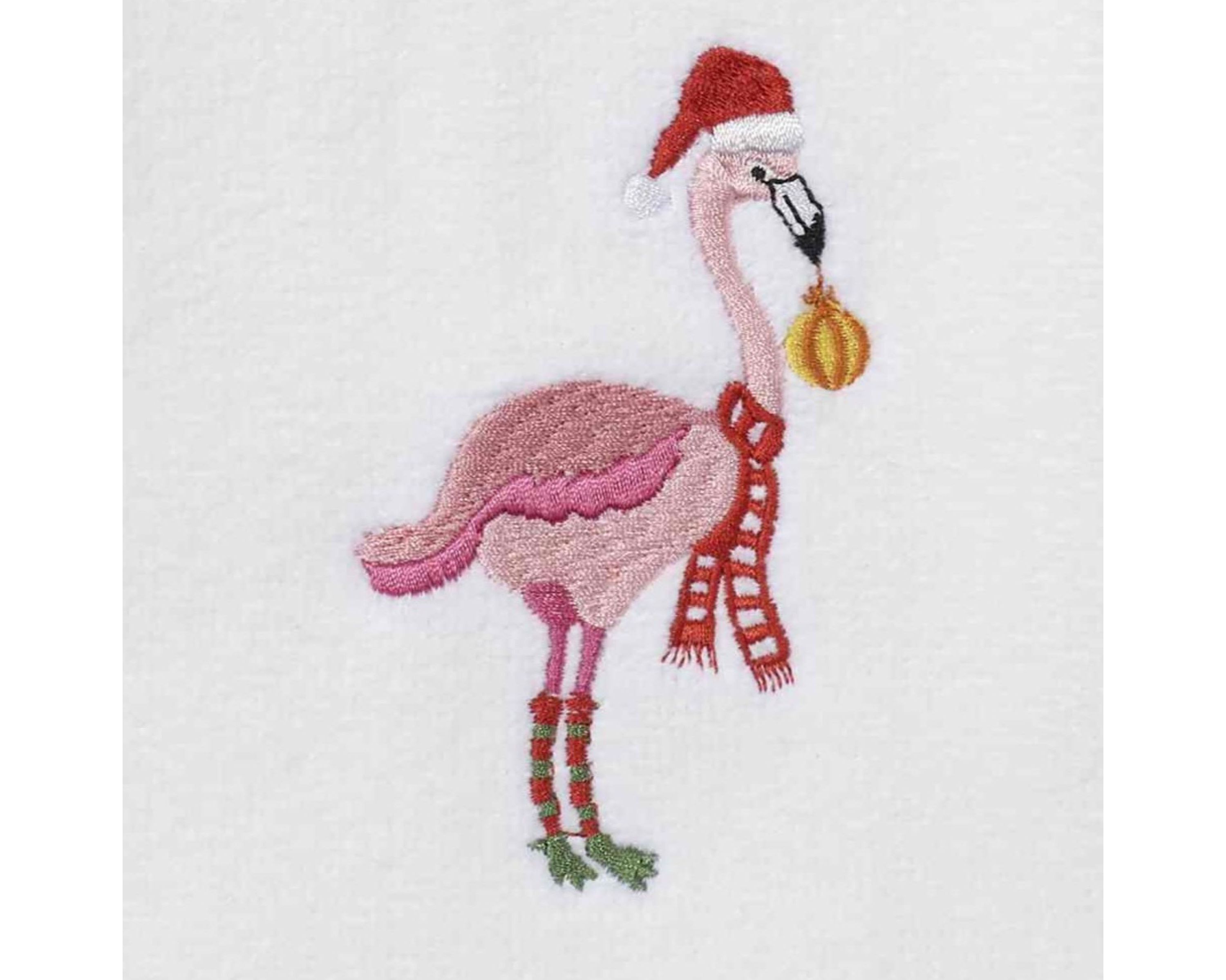 Flamingo Jingle 4-pc. Fingertip Towel