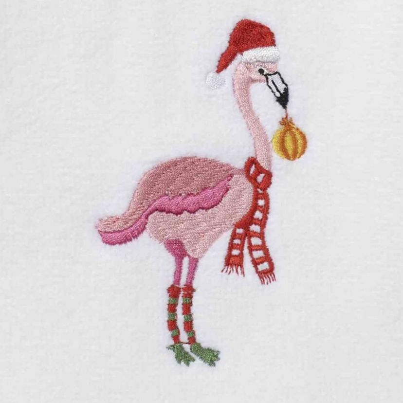 Flamingo Jingle 4-pc. Fingertip Towel