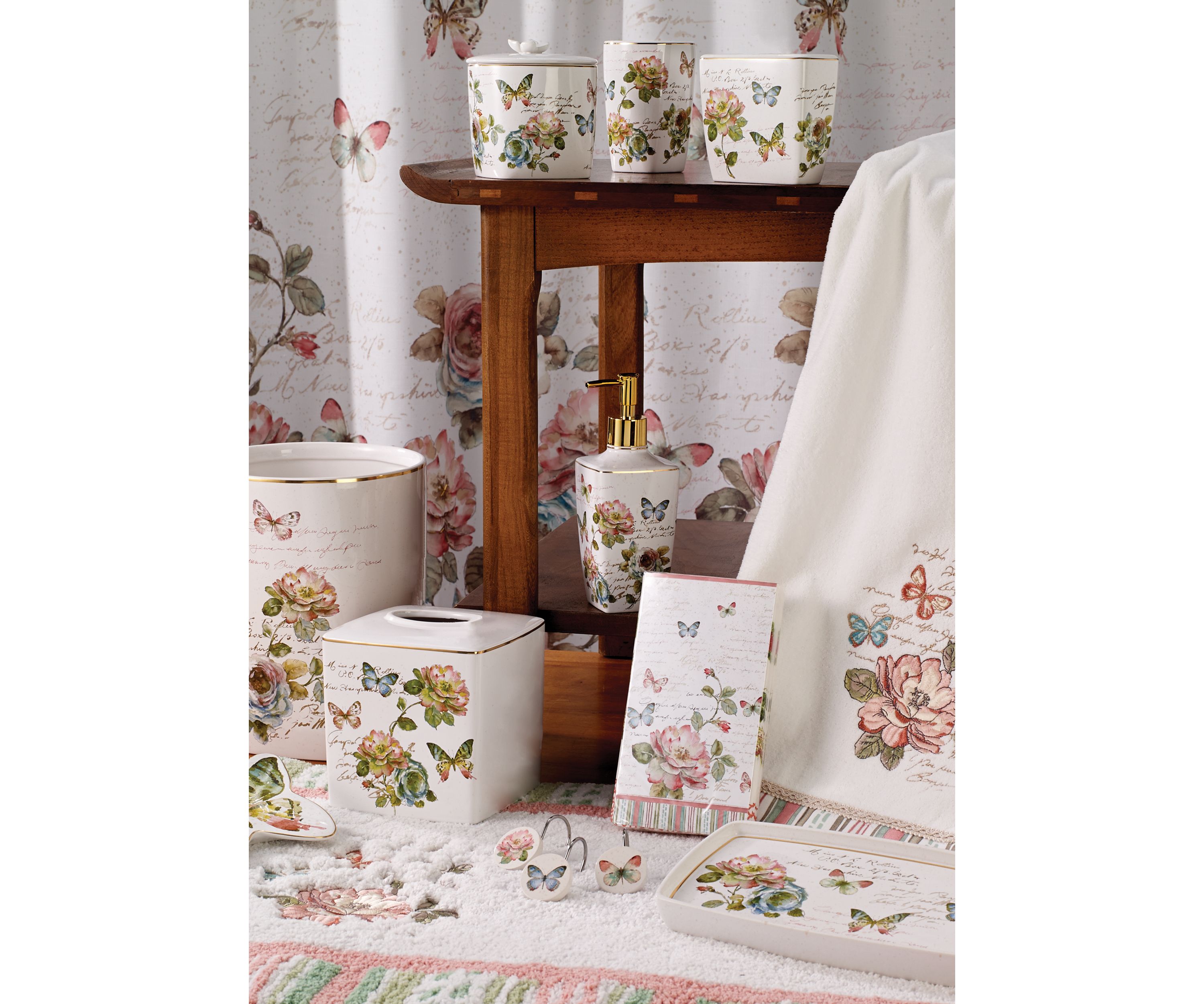 Butterfly Garden Towel 