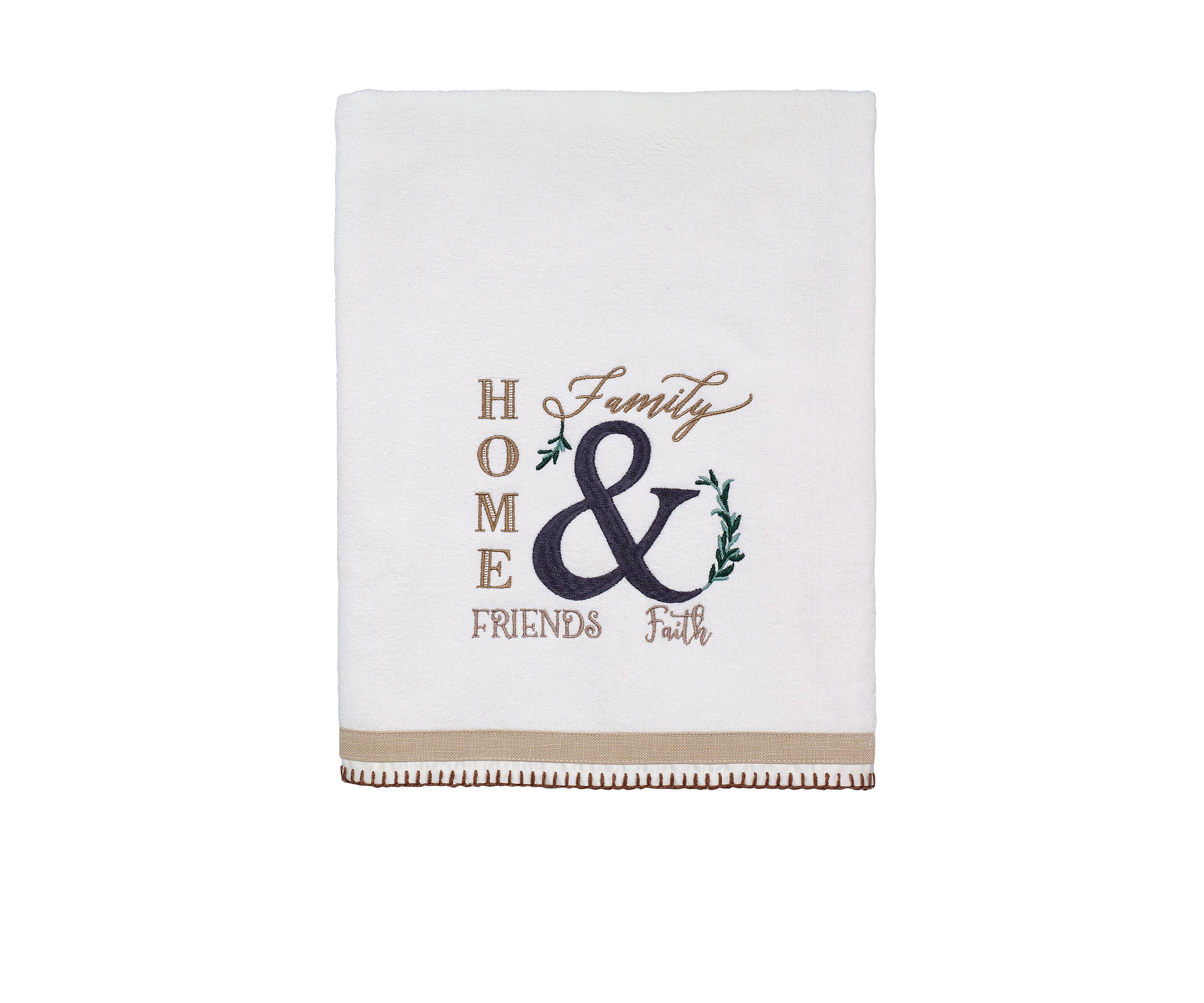 Modern Farmhouse Bath Towel