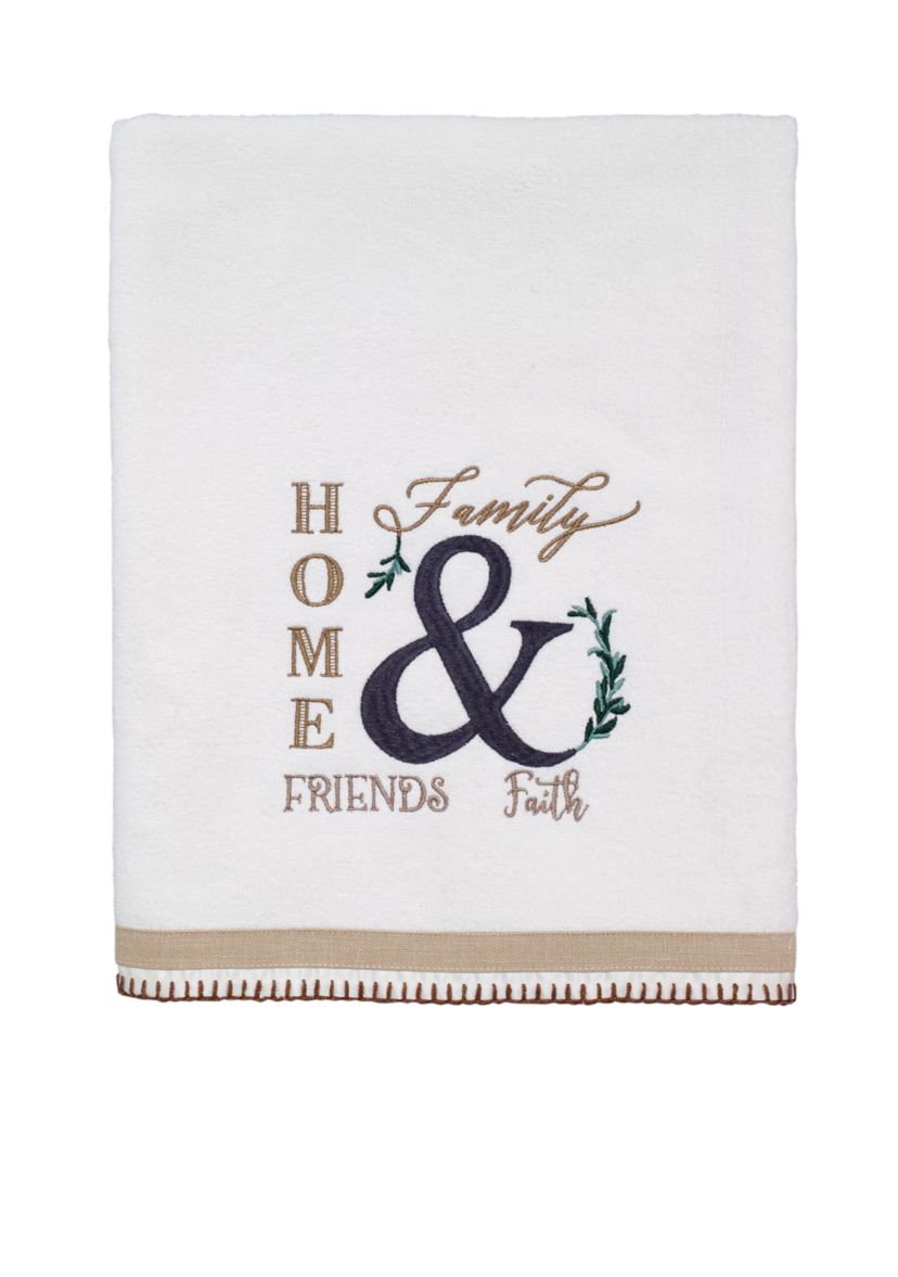 Modern Farmhouse Bath Towel