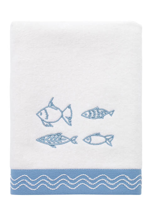 Avanti Blue Fin Bay Hand Towel